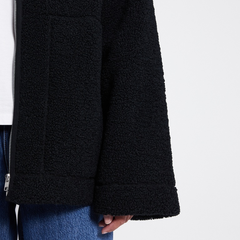 Pile jacket "Aline" Black
